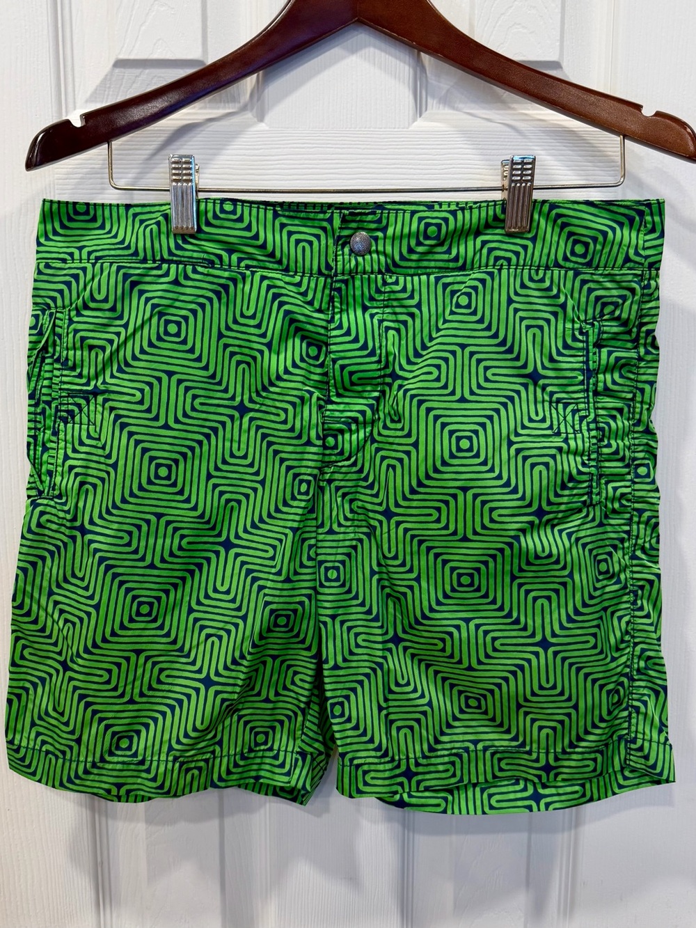 Mr. Turk Men's Geometric Swim Trunks